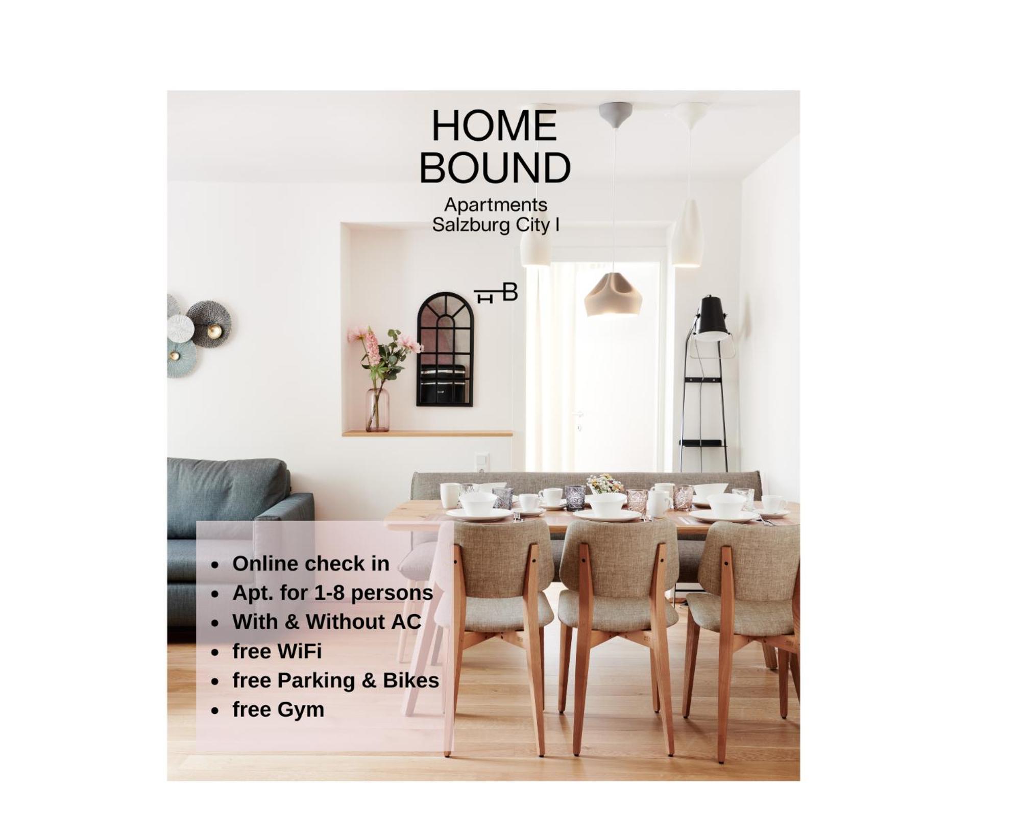 Homebound Apartments Salzburg City I - Contactless Check-In エクステリア 写真